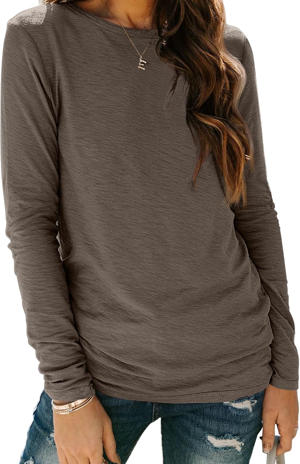 AUTOMET Long Sleeve Shirts for Women Business Casual Tops Fall Fashion Clothes Workout Plus Size Teacher Winter Outfits 2025