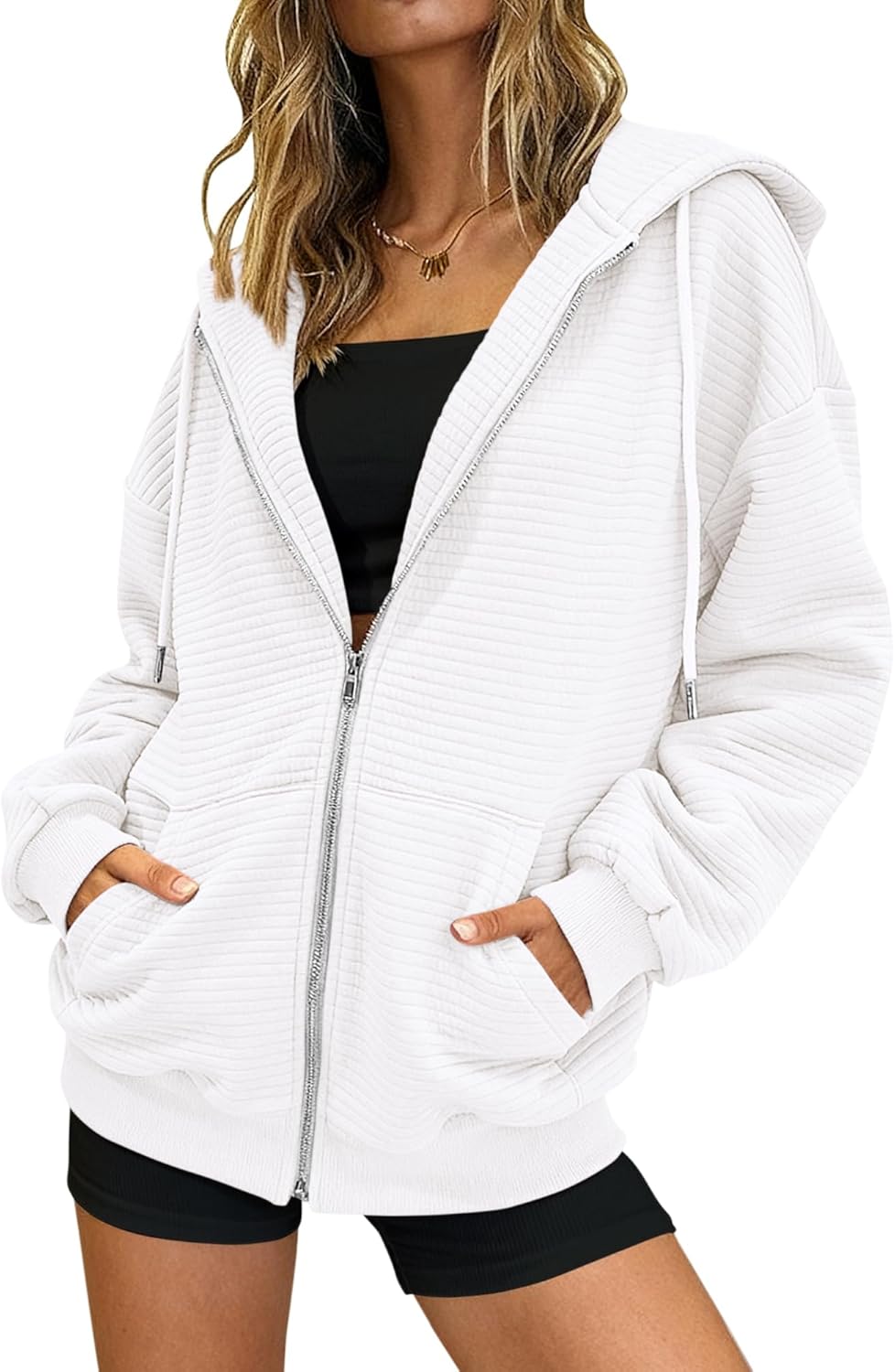 BTFBM Zip Up Hoodie Women Long Sleeve Sweatshirts Fall Outfits 2025 Oversized Hoodies Casual Fashion Jackets