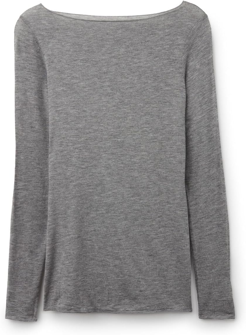 Intimissimi Woman's Boat Neck Modal Cashmere Ultralight Top