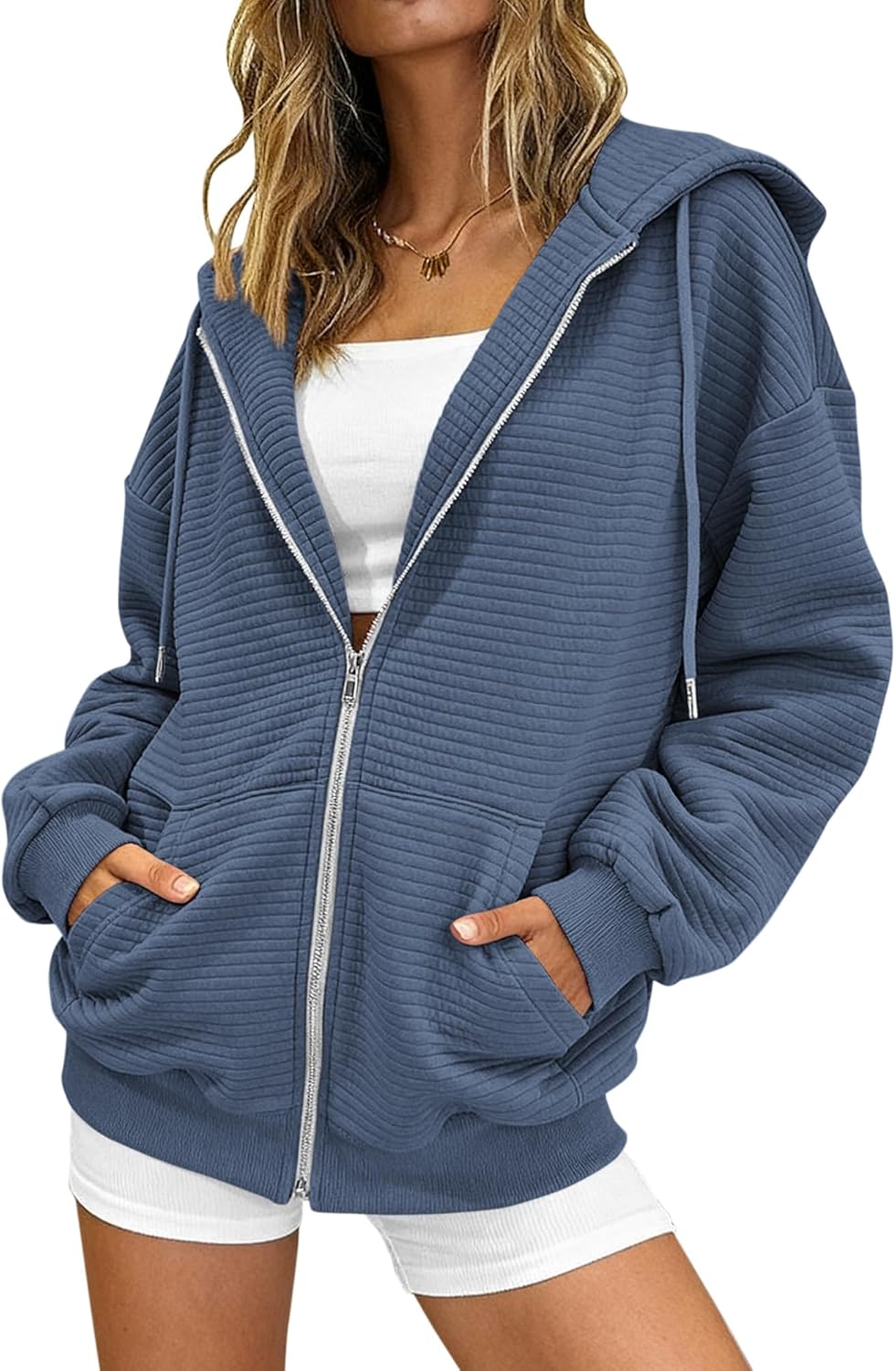 BTFBM Zip Up Hoodie Women Long Sleeve Sweatshirts Fall Outfits 2025 Oversized Hoodies Casual Fashion Jackets