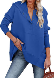 onlypuff Oversized Pulllover Hoodies for Women Fall Fashion Sweatshirts Teen Girls Hooded Tunic Tops