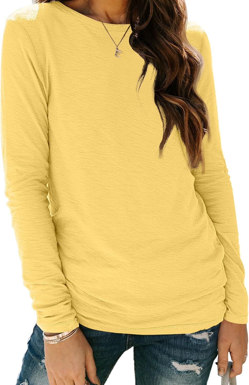 AUTOMET Long Sleeve Shirts for Women Business Casual Tops Fall Fashion Clothes Workout Plus Size Teacher Winter Outfits 2025