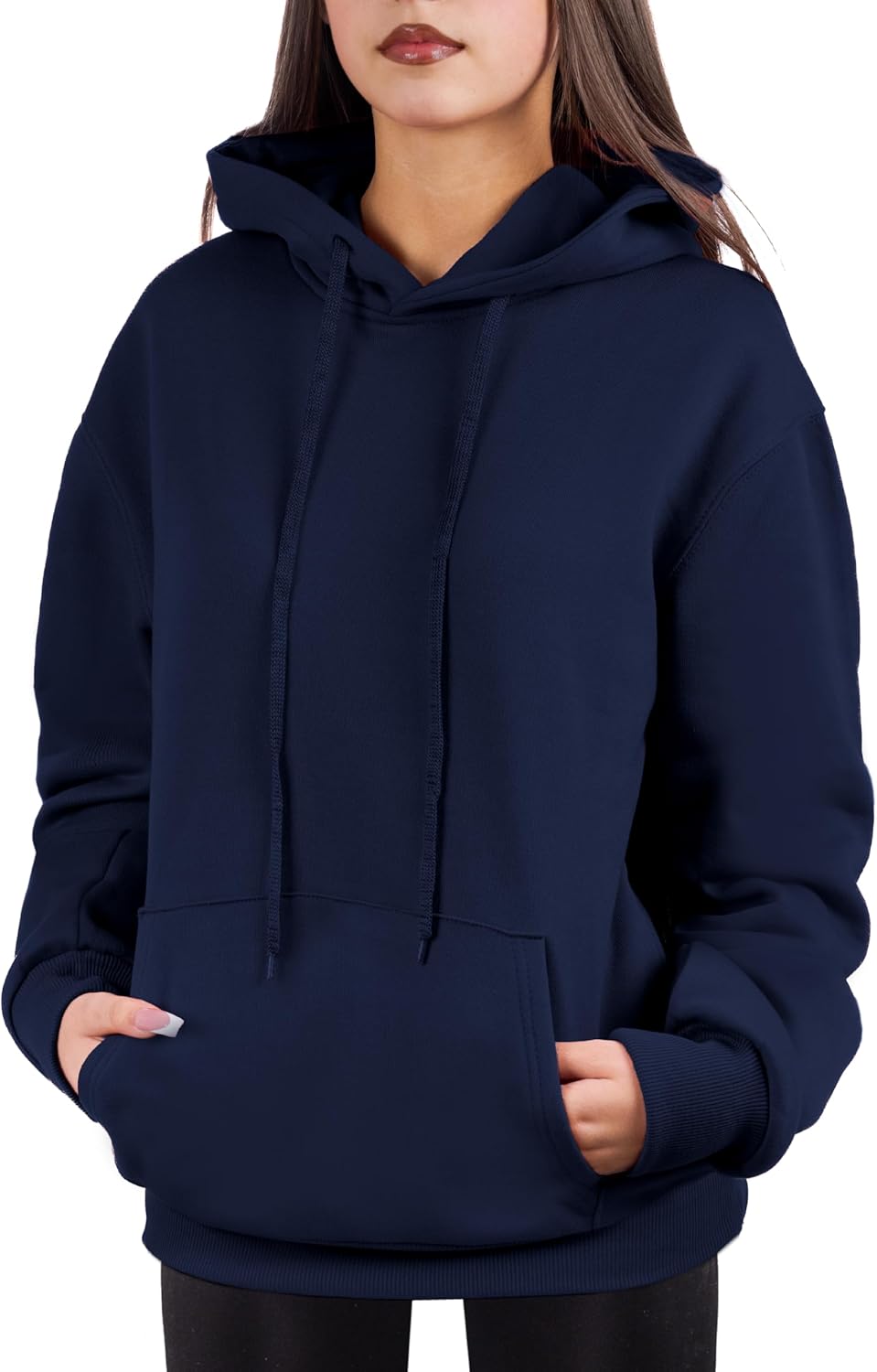 Womens Hoodies Pullover Fleece Sweatshirts Long Sleeve Hoodie With Front Pocket