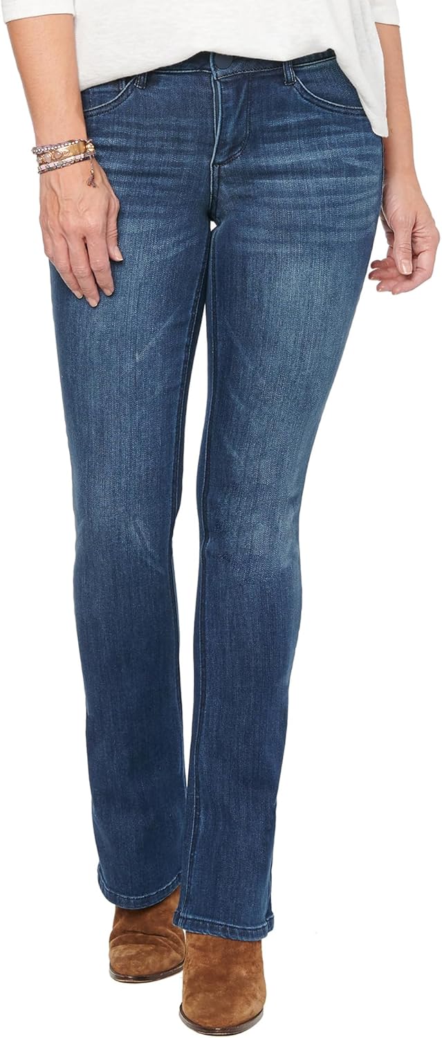 Democracy Womens Ab Solution Itty Bitty Boot Jean