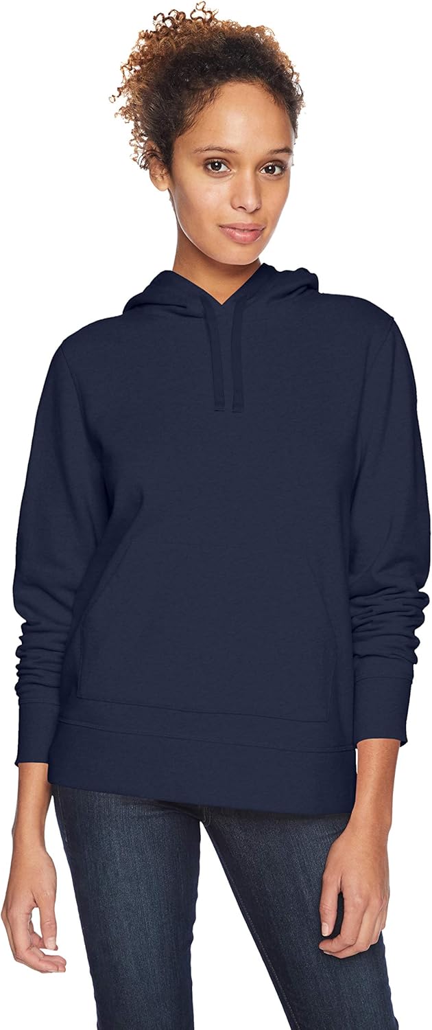 Amazon Essentials womens French Terry Fleece Pullover Hoodie