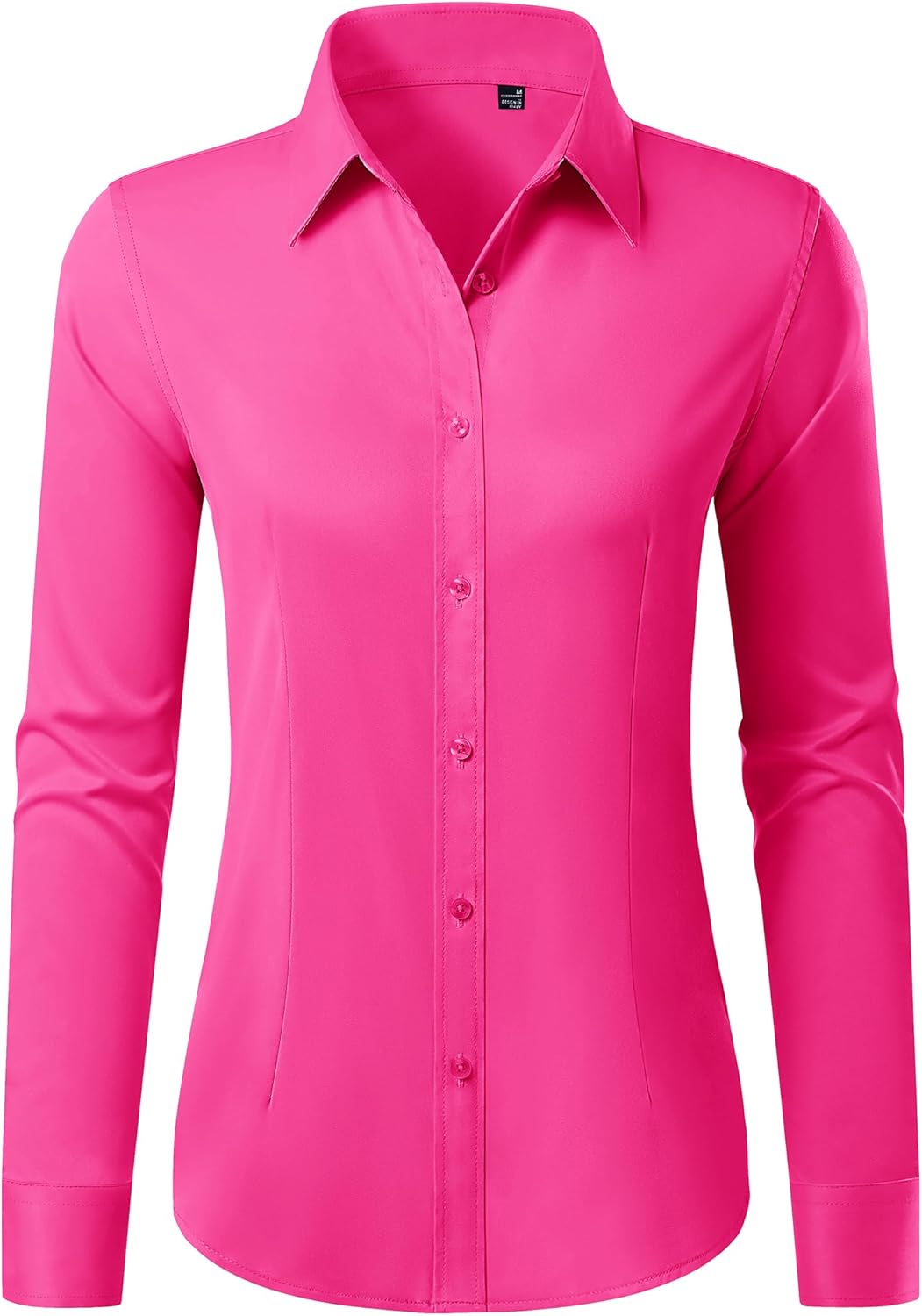 Button Down Shirts for Women Wrinkle Free Dress Shirt Classic Fit Long Sleeve Casual Business Blouse Work