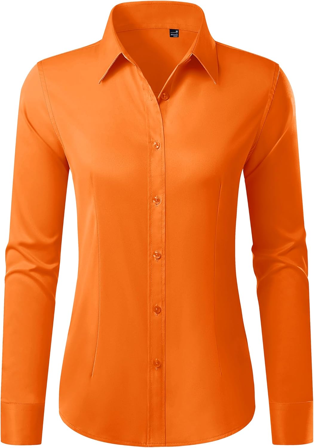 Button Down Shirts for Women Wrinkle Free Dress Shirt Classic Fit Long Sleeve Casual Business Blouse Work
