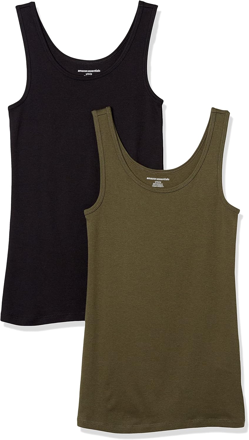 Amazon Essentials Womens Slim-Fit Tank Top