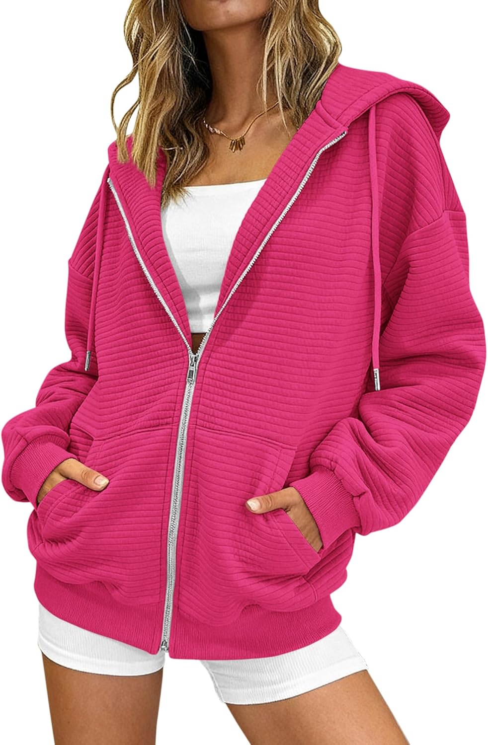 BTFBM Zip Up Hoodie Women Long Sleeve Sweatshirts Fall Outfits 2025 Oversized Hoodies Casual Fashion Jackets