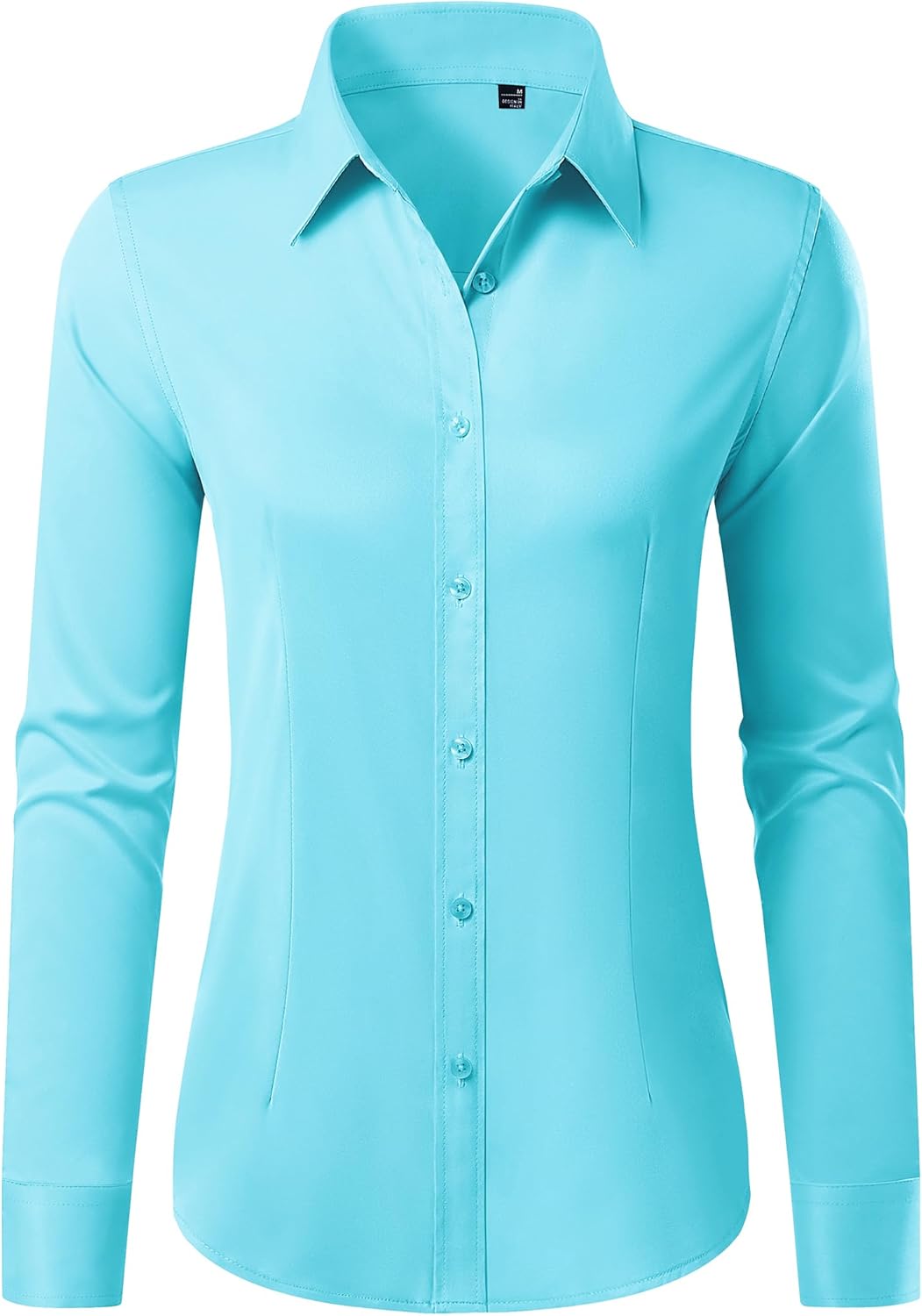 Button Down Shirts for Women Wrinkle Free Dress Shirt Classic Fit Long Sleeve Casual Business Blouse Work
