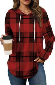 Bofell Hoodies for Women Long Sleeve Shirts Fall Clothes 2025 Outfits Crewneck Sweatshirts Winter Fashion Clothing