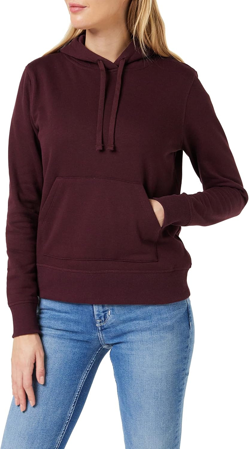 Amazon Essentials womens French Terry Fleece Pullover Hoodie