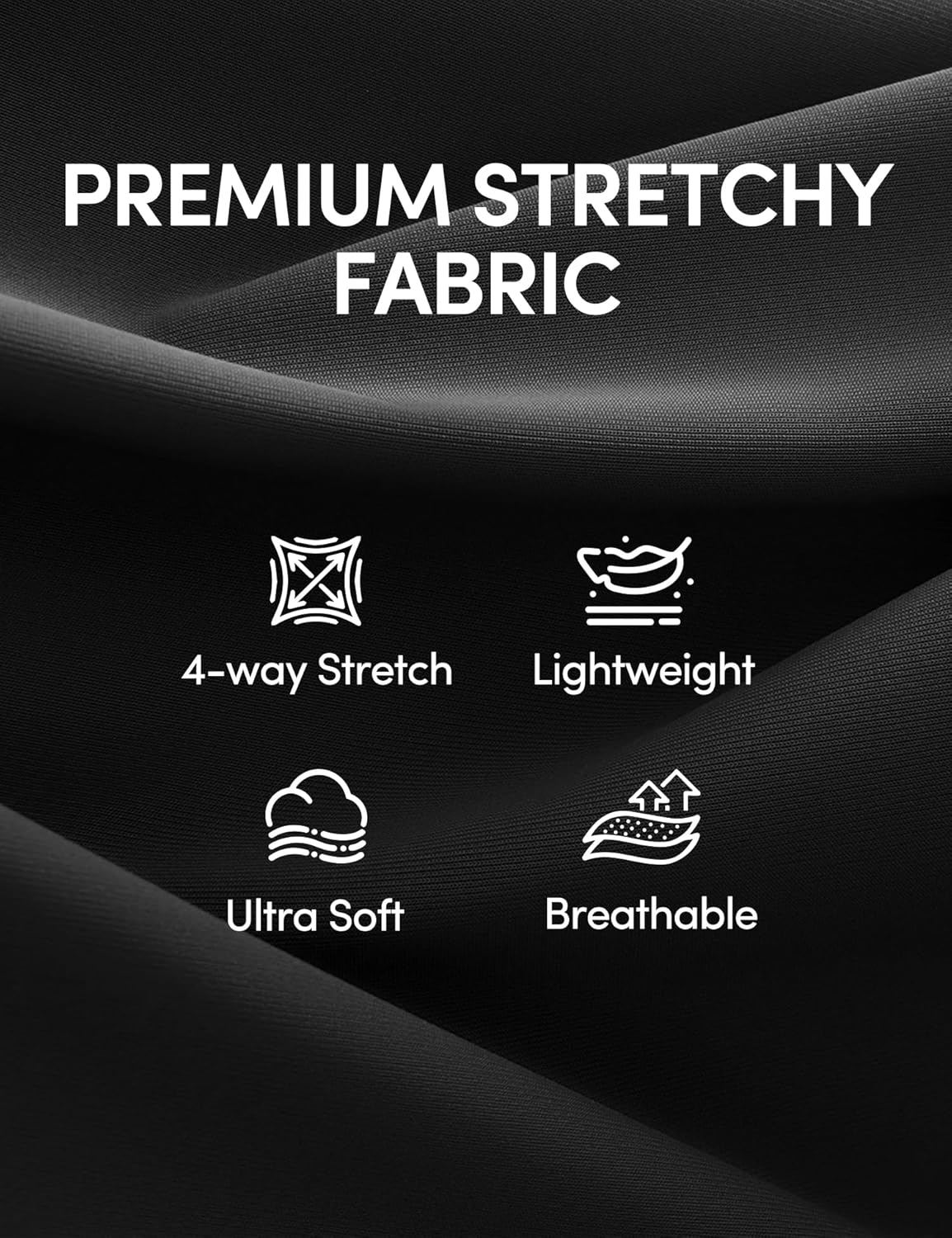 IUGA Womens Dress Pants Wide Leg Pull On Stretchy Work Pants Women High Waisted Business Casual Trousers with Pockets