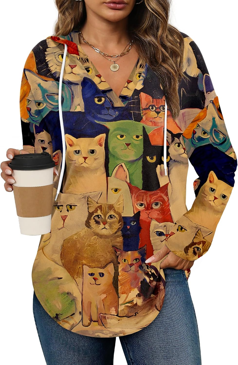 Grace's Secret Womens Soft Fleece Hoodie Sweatshirts Casual Long Sleeve Shirts Early Fall Fashion Clothing