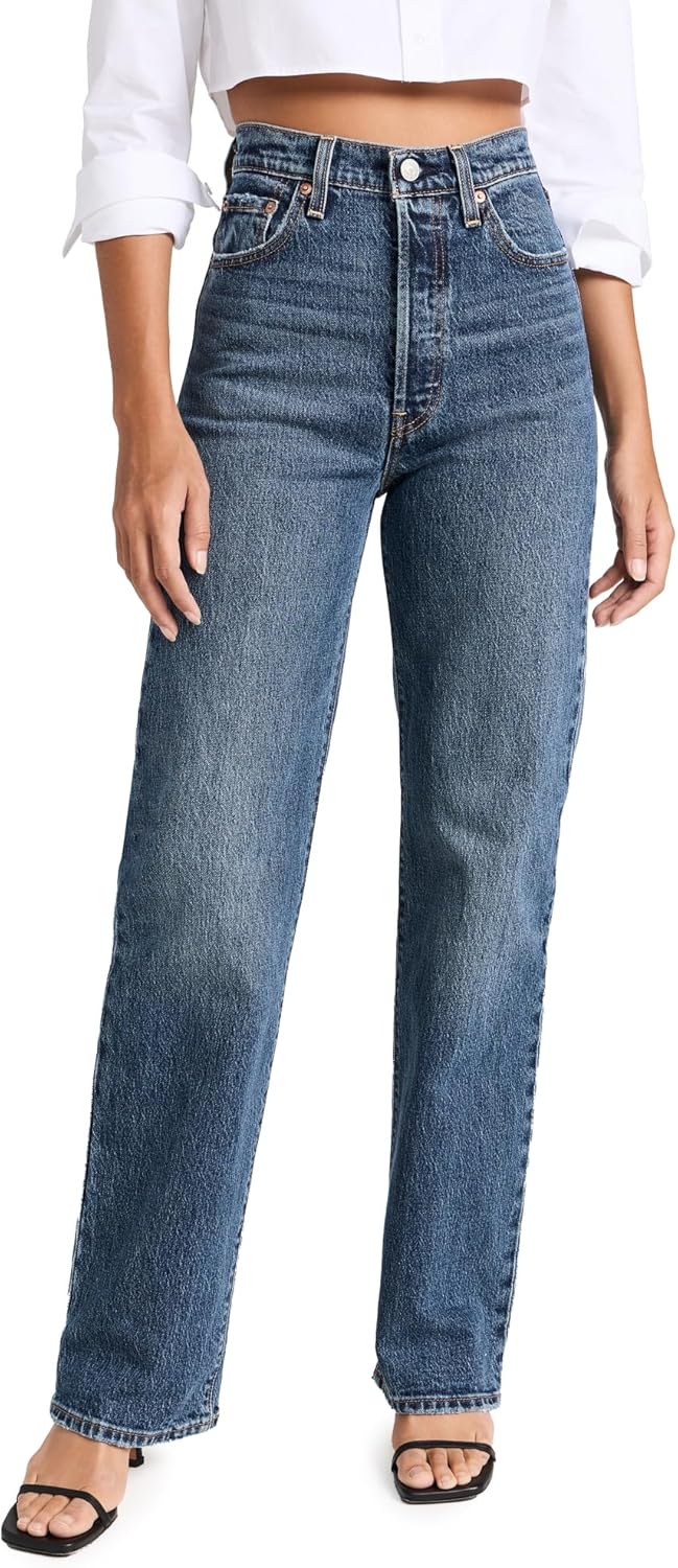 Levi's Womens Ribcage Full Length Jeans