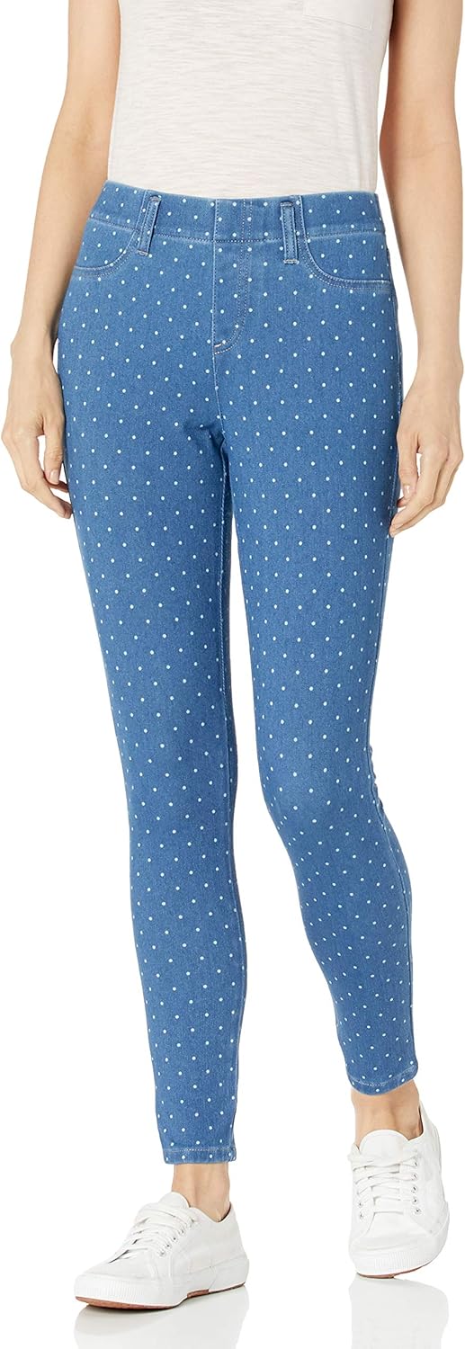 Amazon Essentials womens Pull-On Stretchy Knit Jegging (Available in Plus Size)