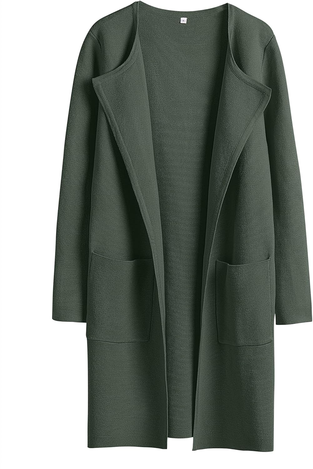 ANRABESS Womens Cardigan Sweater Open Front Knit Long Coatigan Dressy Casual Jacket Coat 2025 Fall Outfits Classy Clothes