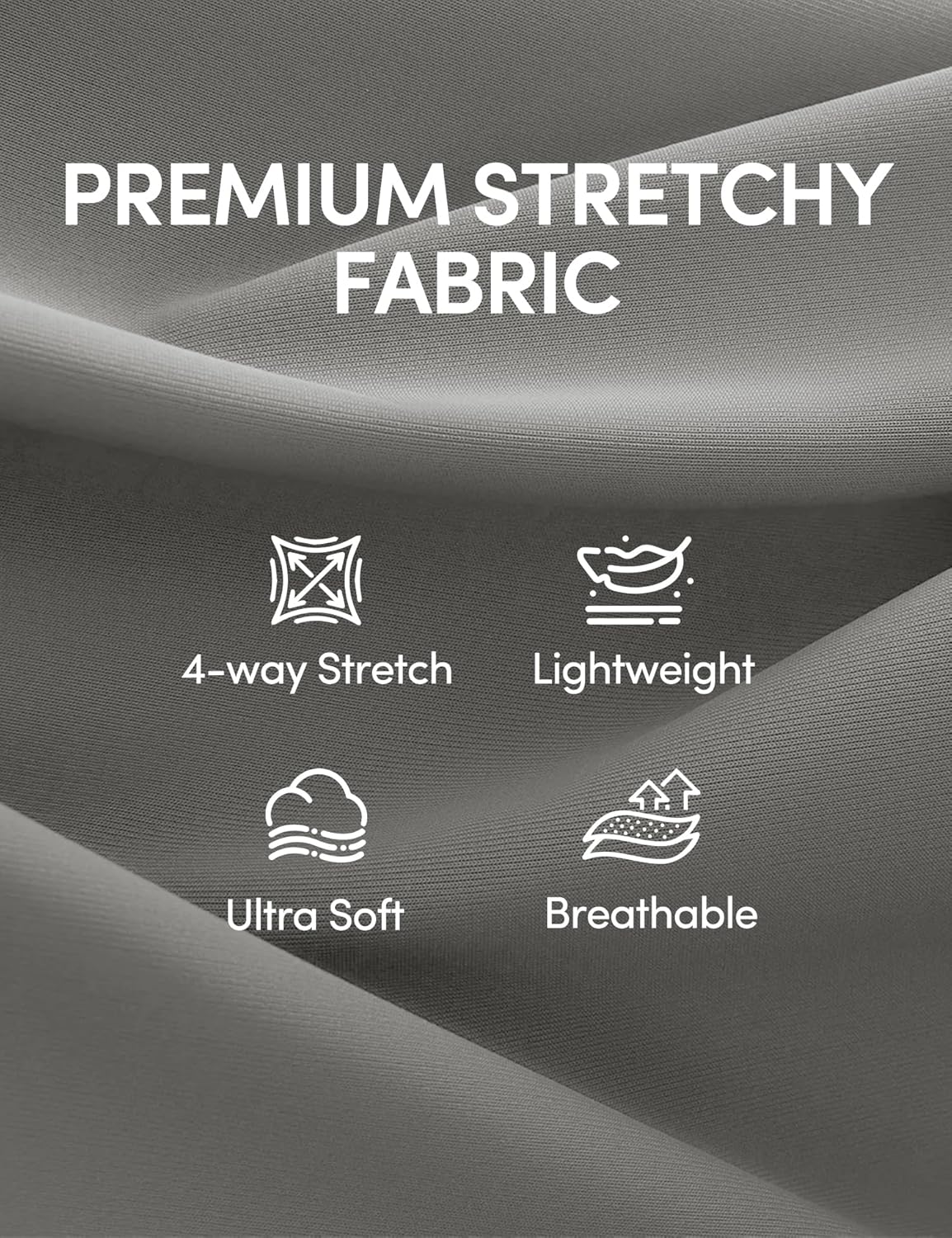 IUGA Womens Dress Pants Wide Leg Pull On Stretchy Work Pants Women High Waisted Business Casual Trousers with Pockets