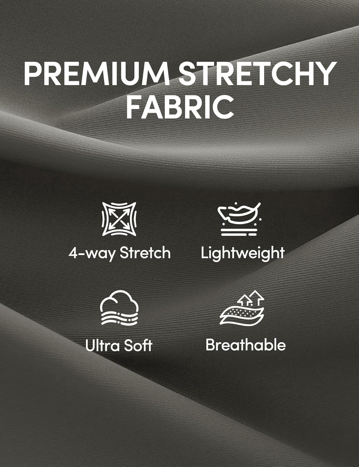 IUGA Womens Dress Pants Wide Leg Pull On Stretchy Work Pants Women High Waisted Business Casual Trousers with Pockets