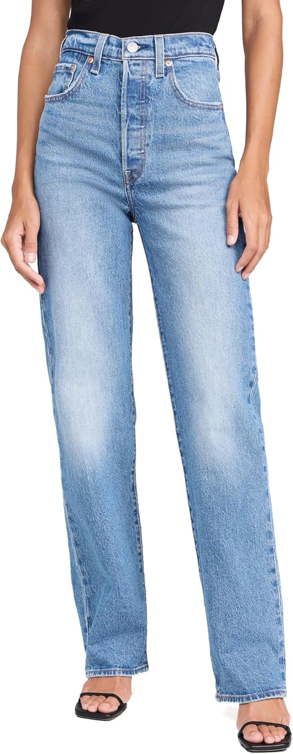 Levi's Womens Ribcage Full Length Jeans