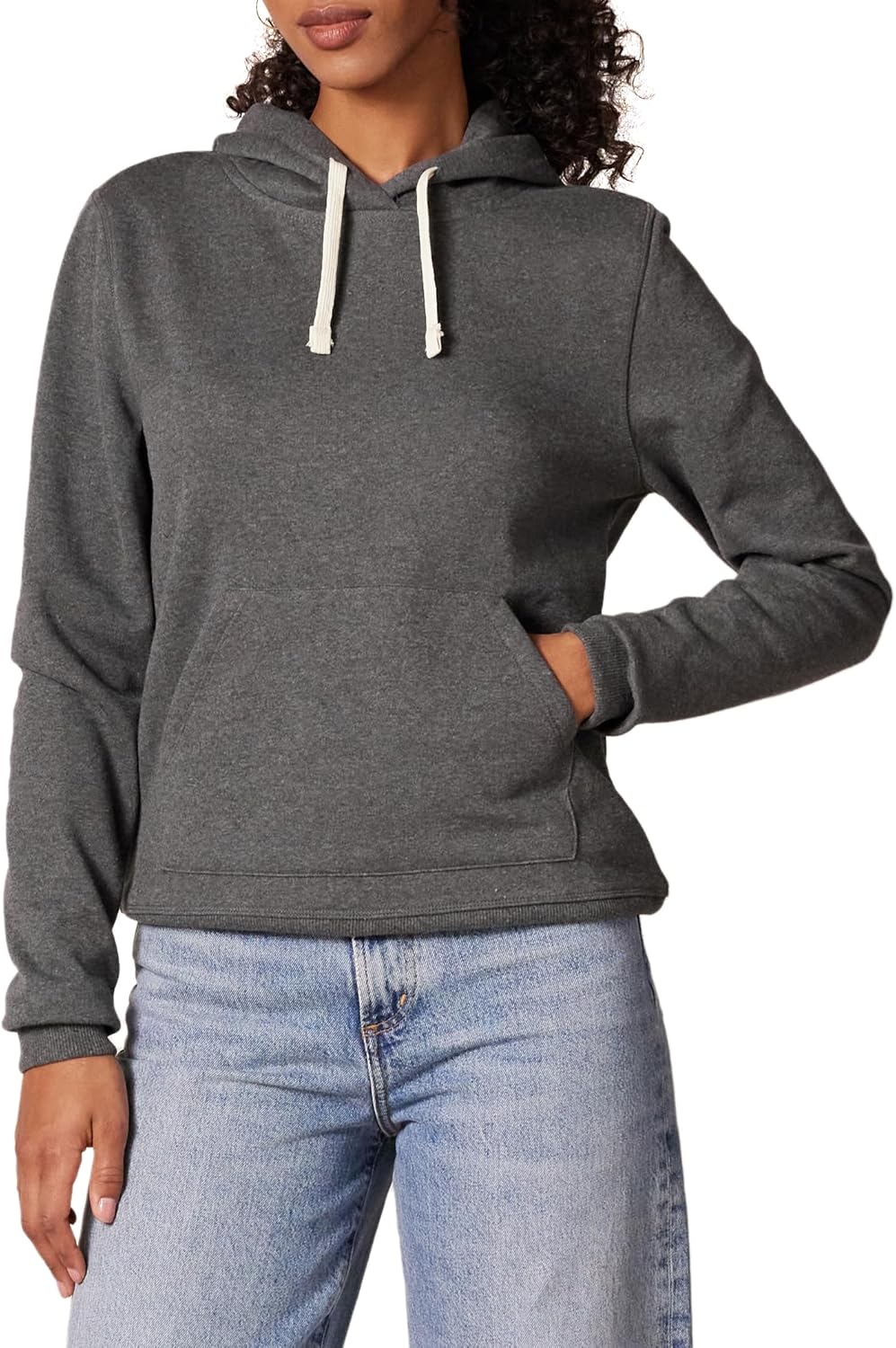 Amazon Essentials womens French Terry Fleece Pullover Hoodie