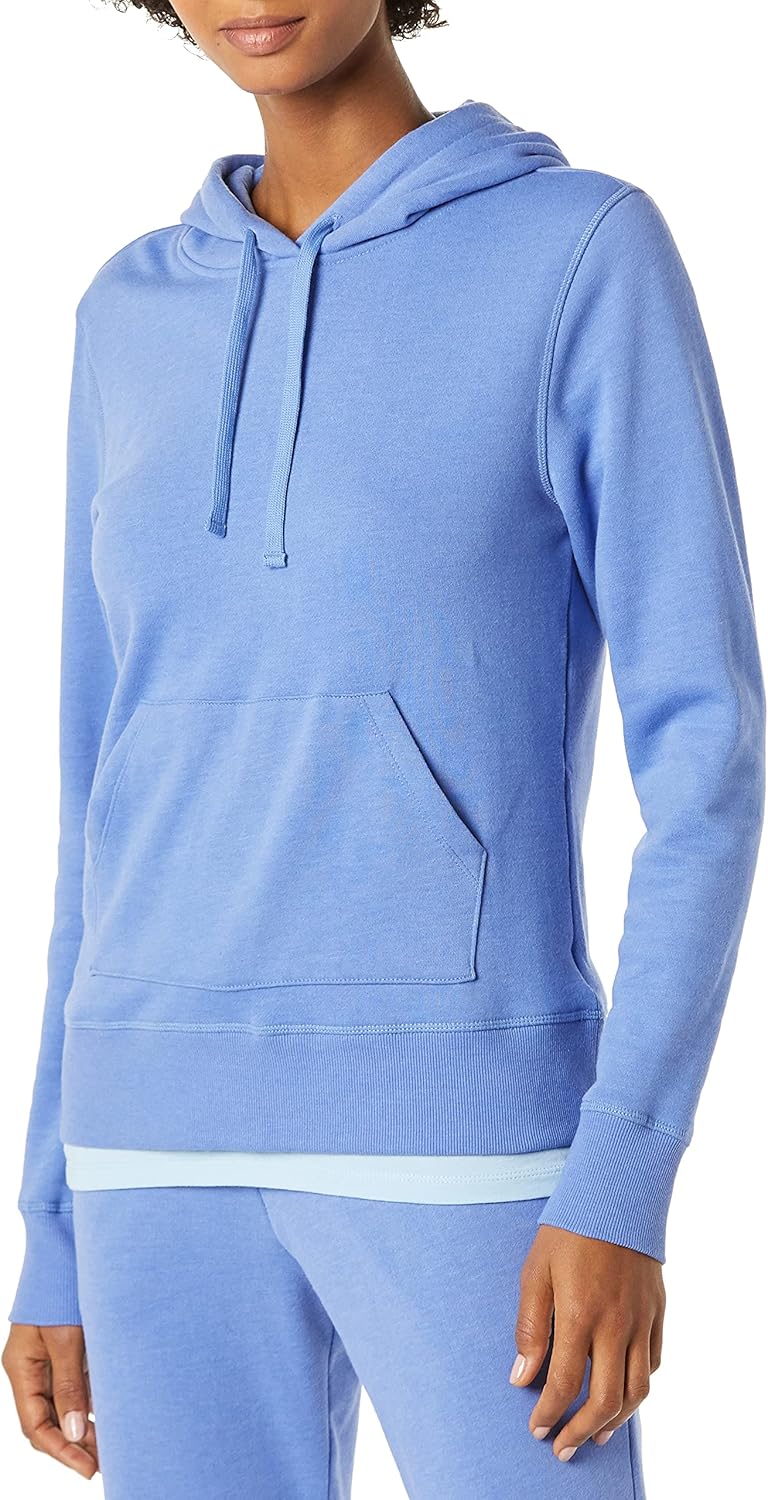 Amazon Essentials womens French Terry Fleece Pullover Hoodie