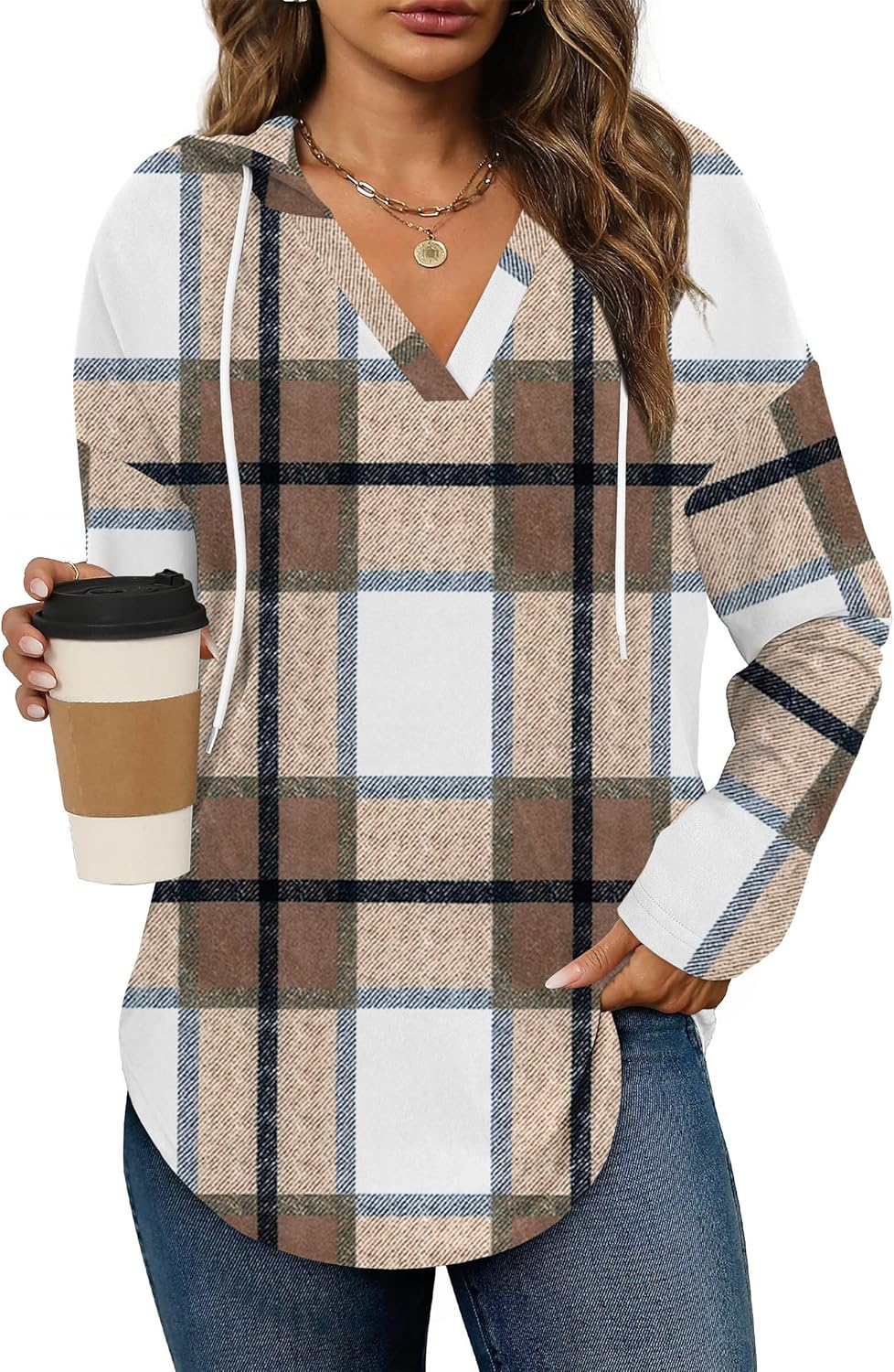 Grace's Secret Womens Soft Fleece Hoodie Sweatshirts Casual Long Sleeve Shirts Early Fall Fashion Clothing