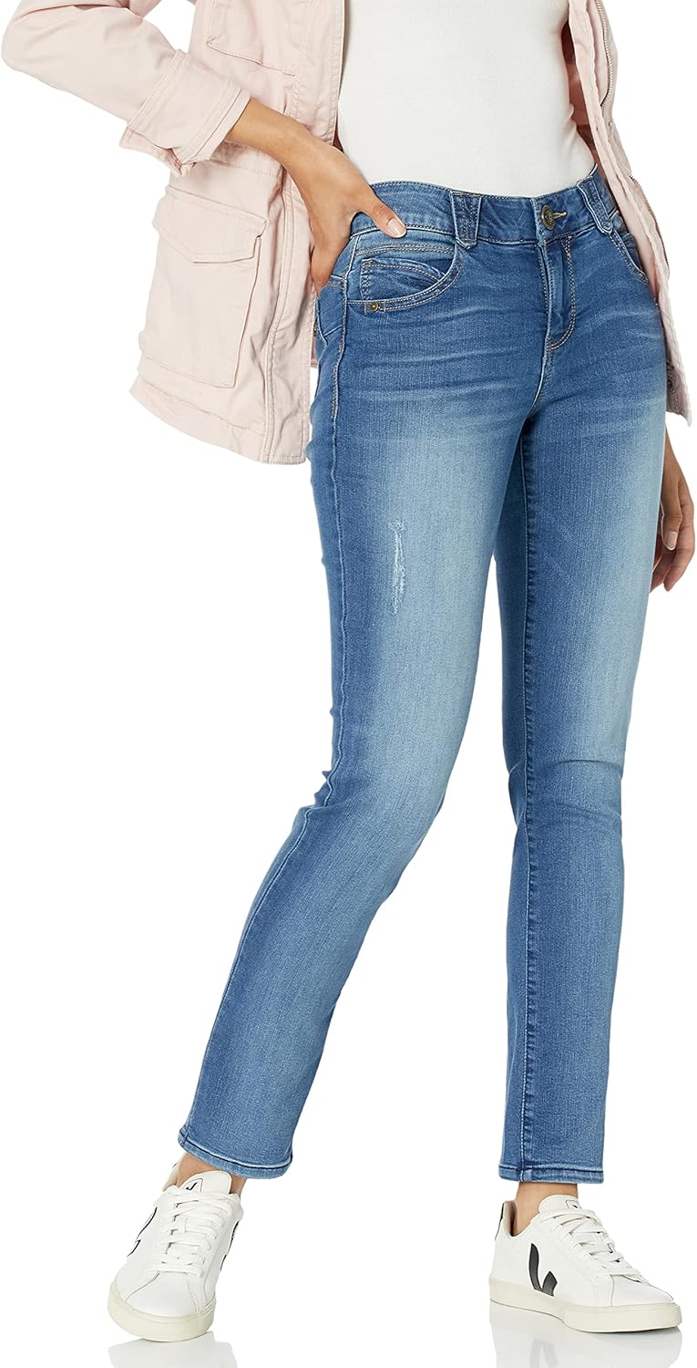 Democracy Womens Ab Solution Straight Leg Jean