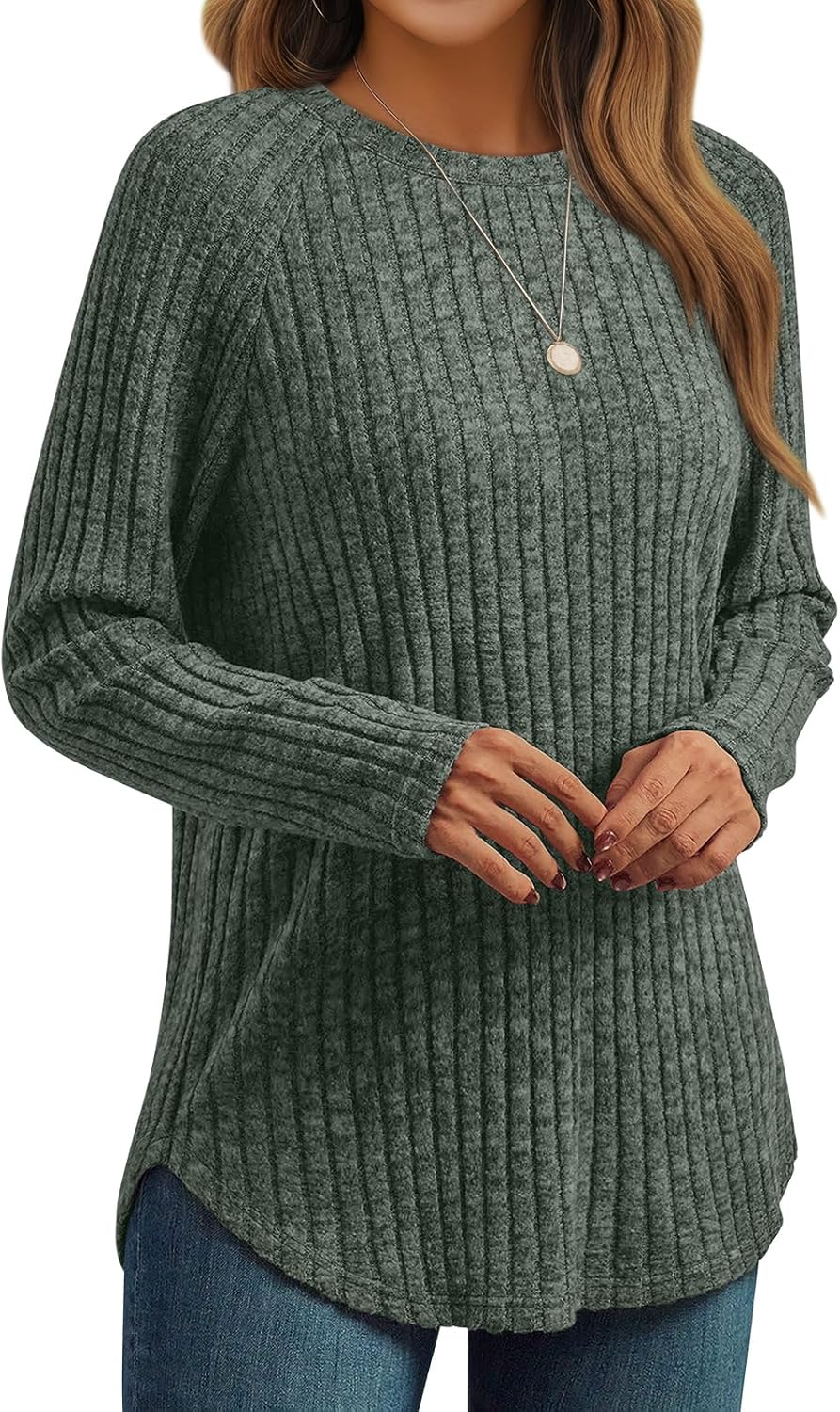 AUTOMET Womens Long Sleeve Shirts Fall Fashion Tops 2025 Blouses Dressy Sweaters Tunic Winter Clothes Casual Outfits