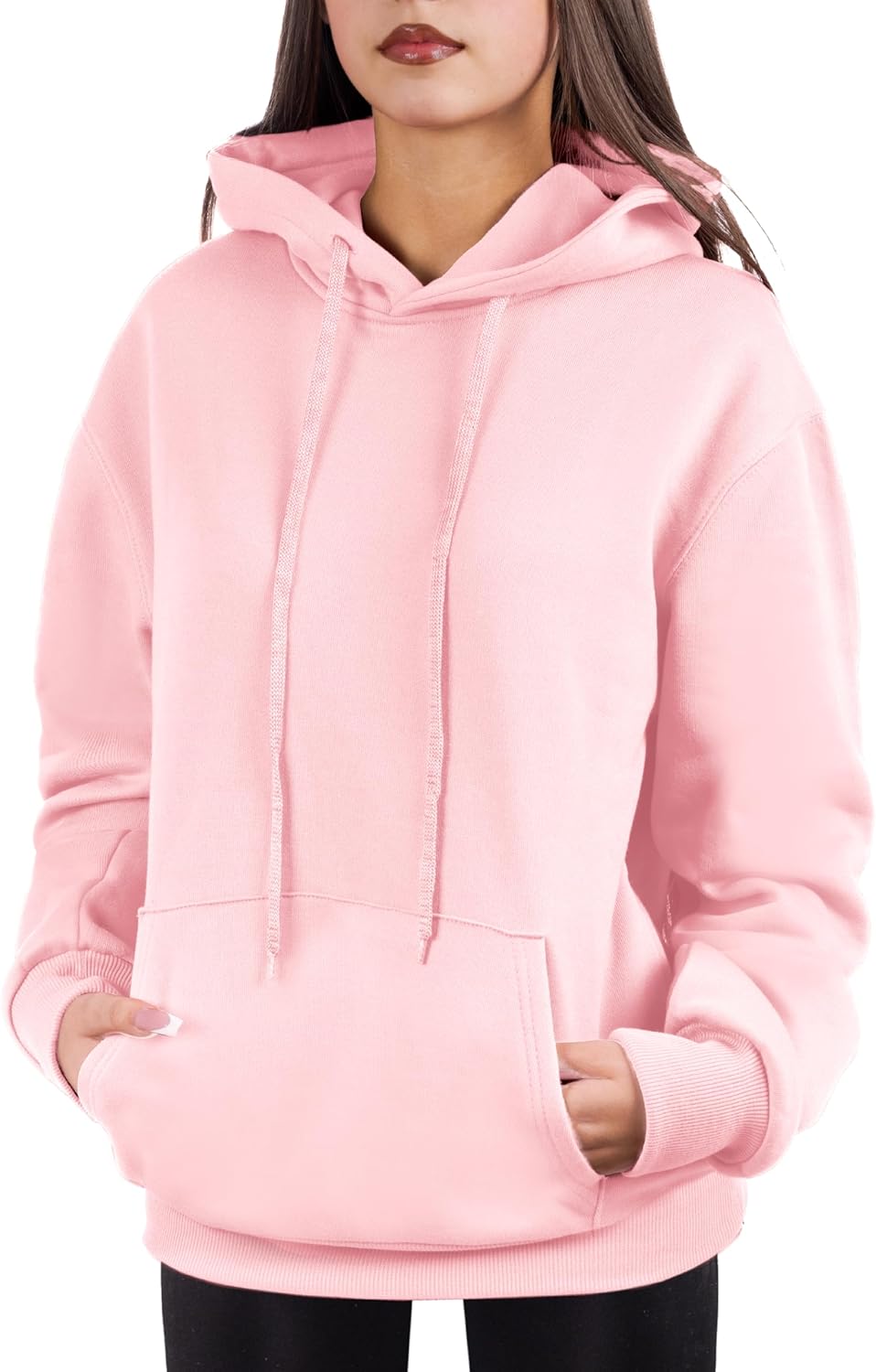 Womens Hoodies Pullover Fleece Sweatshirts Long Sleeve Hoodie With Front Pocket