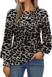 AUTOMET Long Sleeve Shirts Womens Pleated Business Casual Blouses with Smocked Cuffs