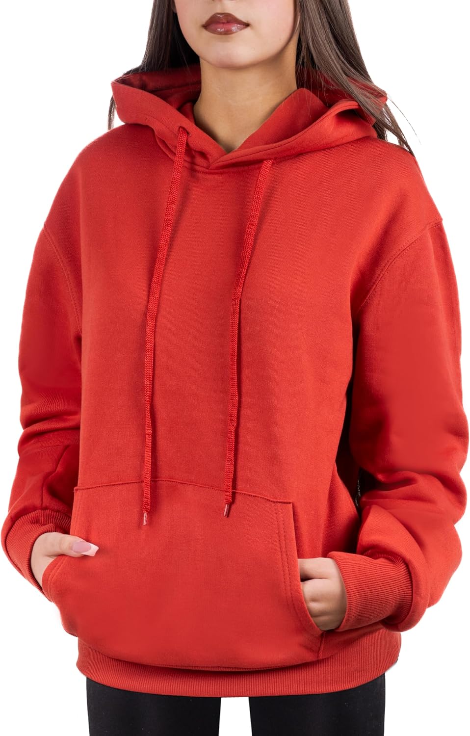 Womens Hoodies Pullover Fleece Sweatshirts Long Sleeve Hoodie With Front Pocket