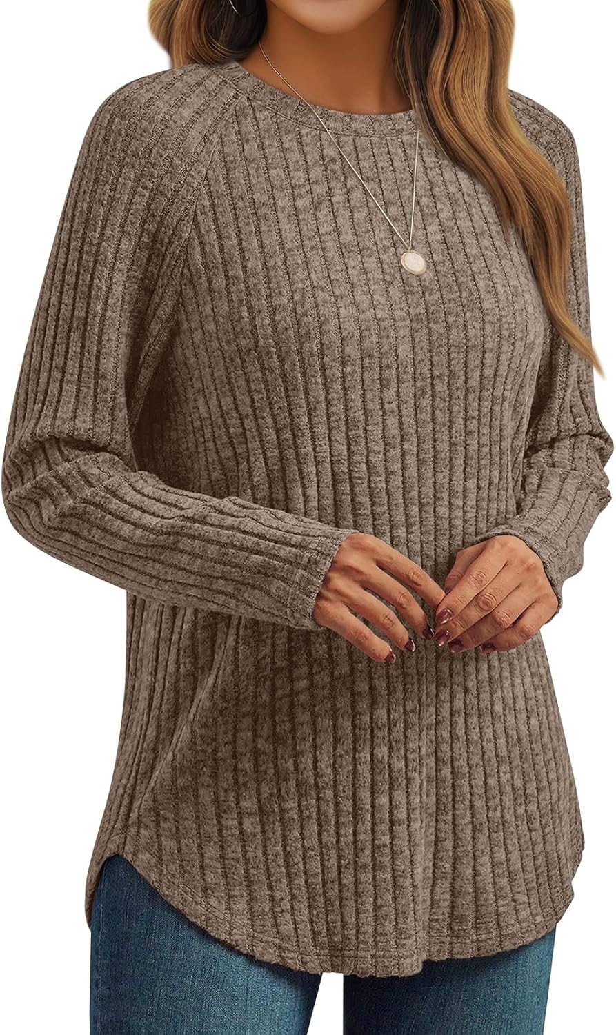 AUTOMET Womens Long Sleeve Shirts Fall Fashion Tops 2025 Blouses Dressy Sweaters Tunic Winter Clothes Casual Outfits