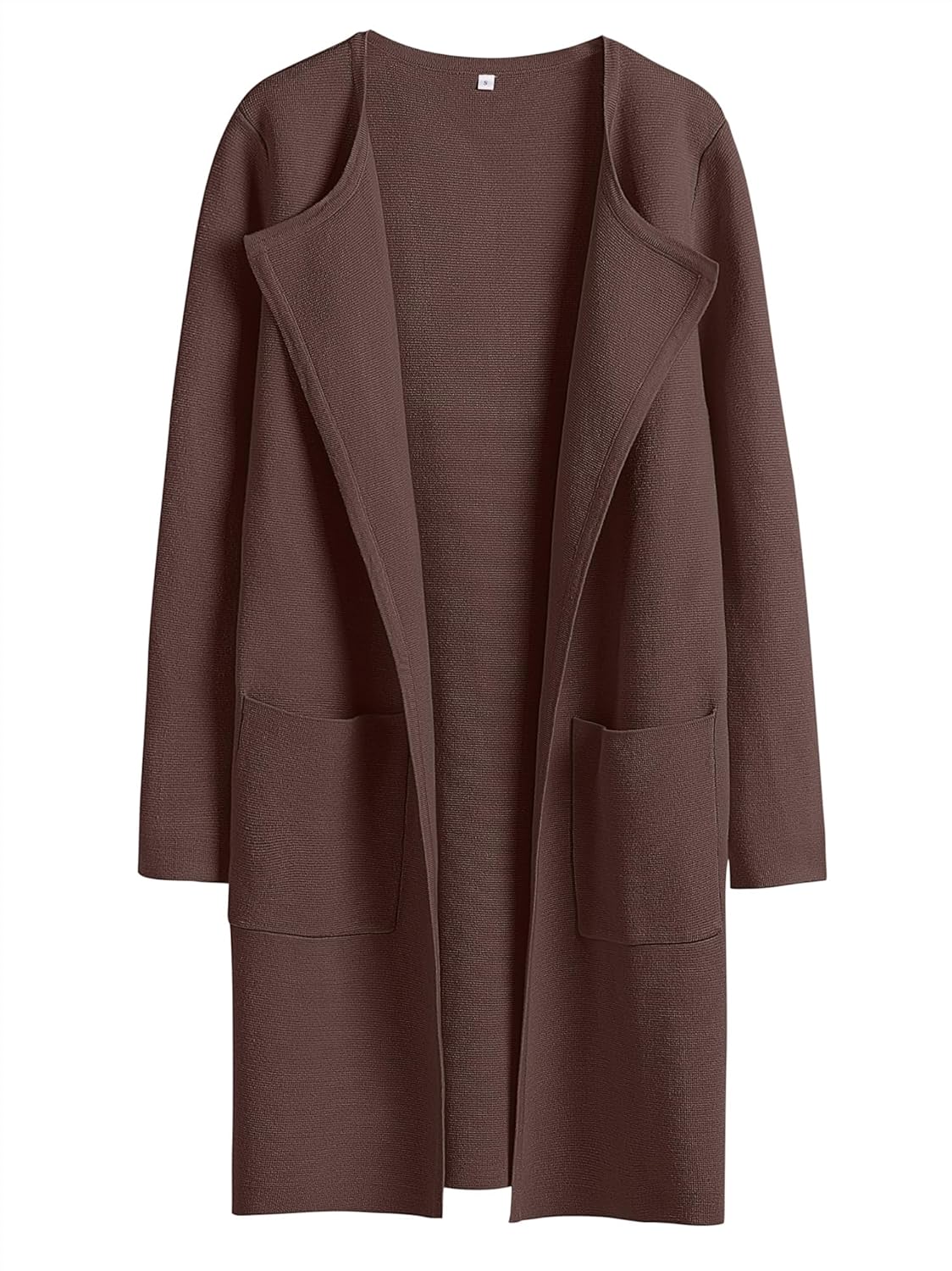 ANRABESS Womens Cardigan Sweater Open Front Knit Long Coatigan Dressy Casual Jacket Coat 2025 Fall Outfits Classy Clothes