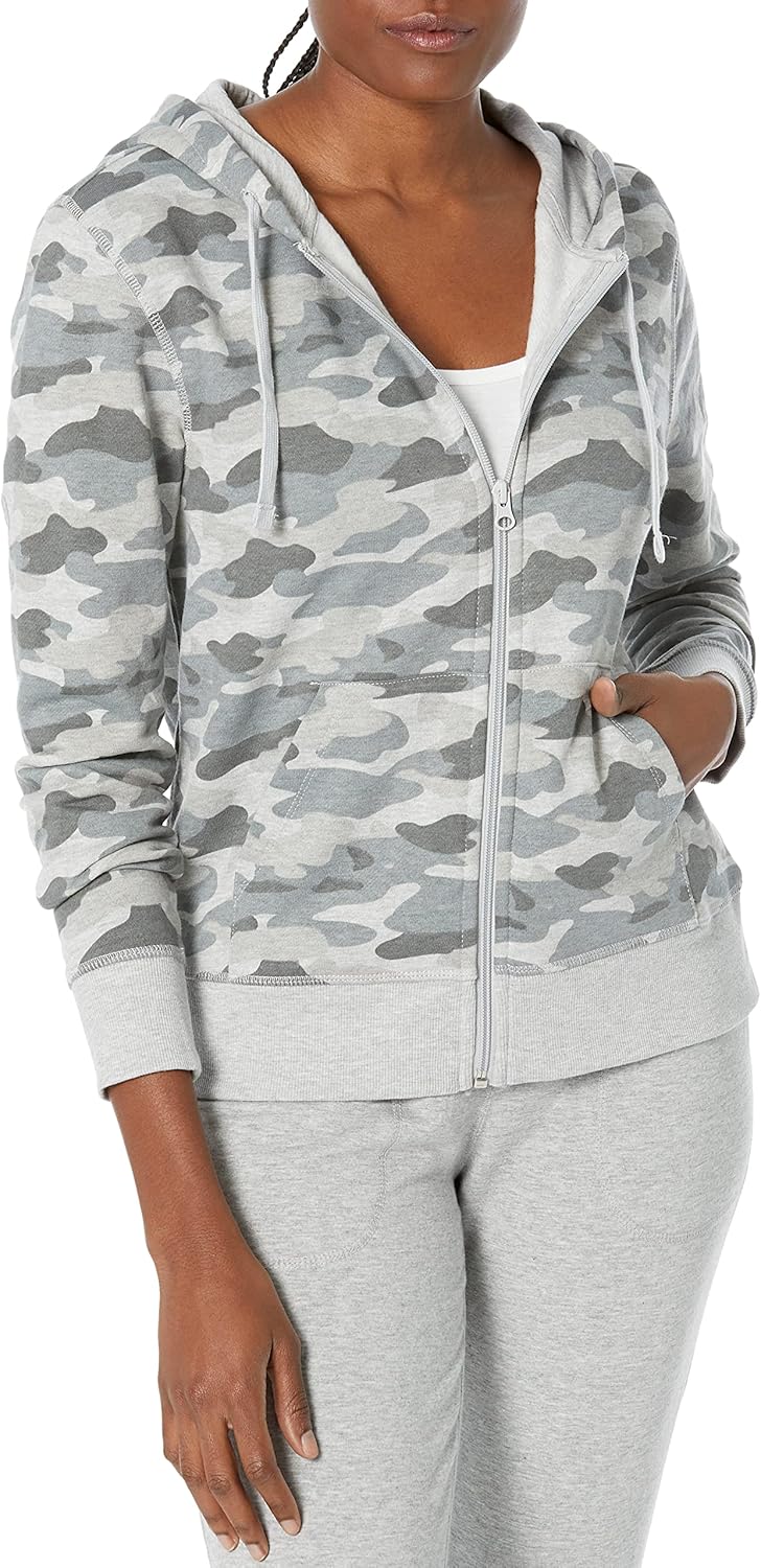 Amazon Essentials womens Fleece Full-Zip Hoodie (Available in Plus Size)