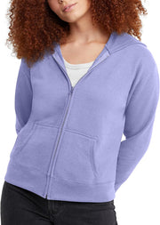 Hanes womens Ecosmart Full Zip Fleece Hoodie