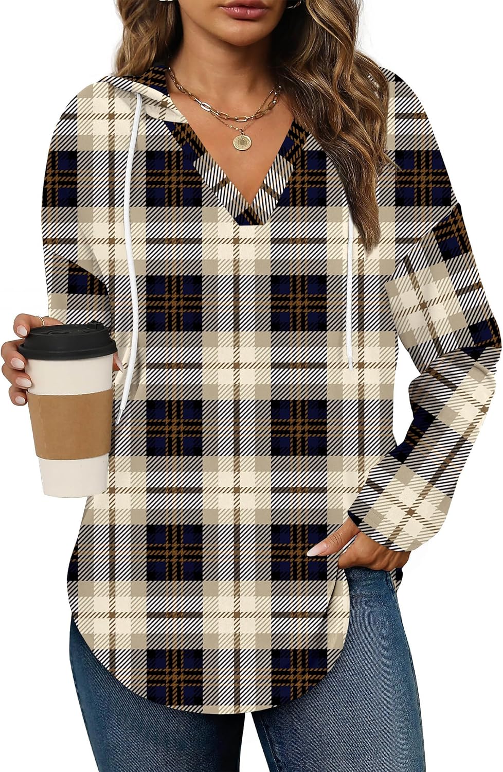 Grace's Secret Womens Soft Fleece Hoodie Sweatshirts Casual Long Sleeve Shirts Early Fall Fashion Clothing