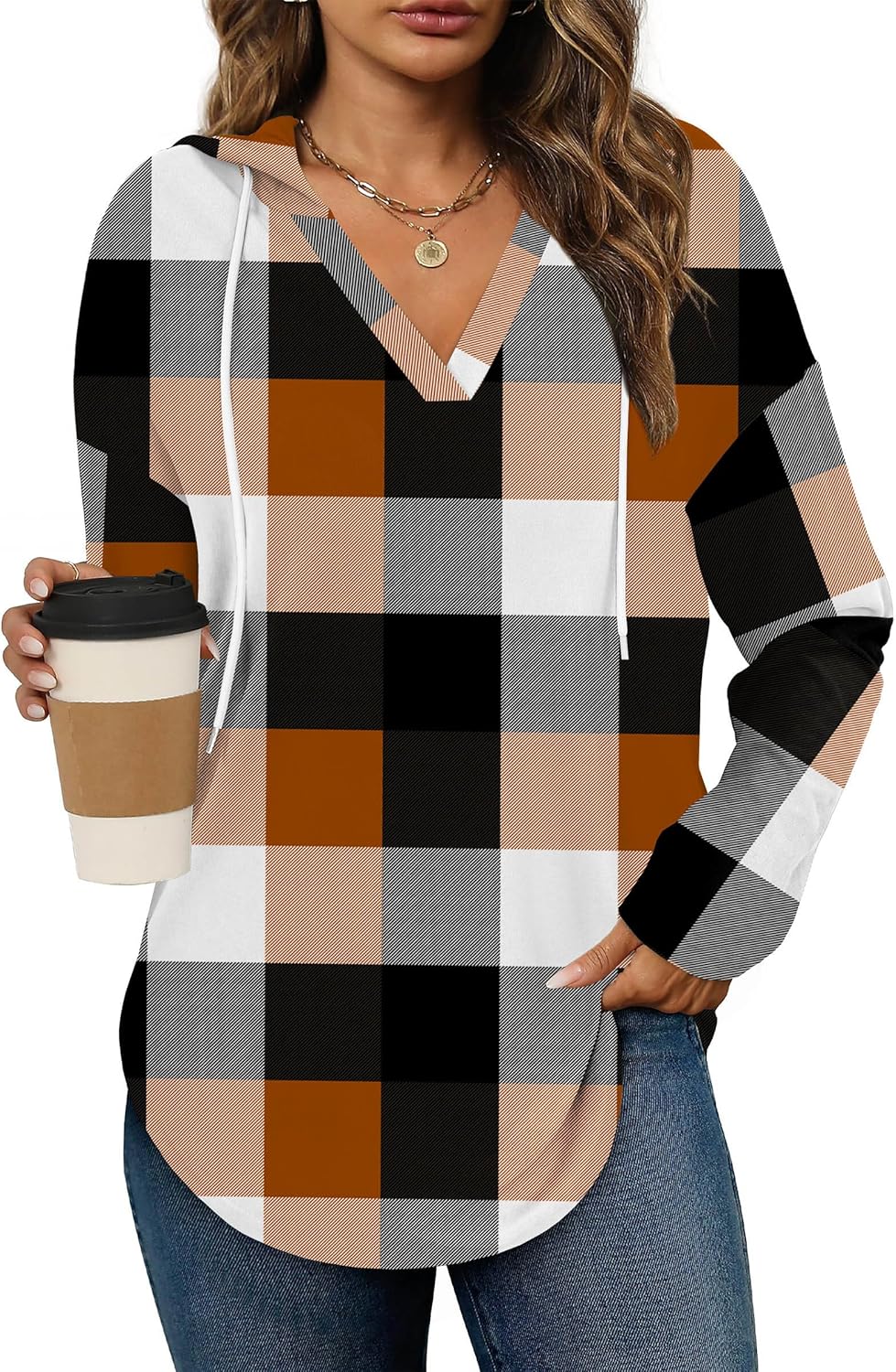 Grace's Secret Womens Soft Fleece Hoodie Sweatshirts Casual Long Sleeve Shirts Early Fall Fashion Clothing