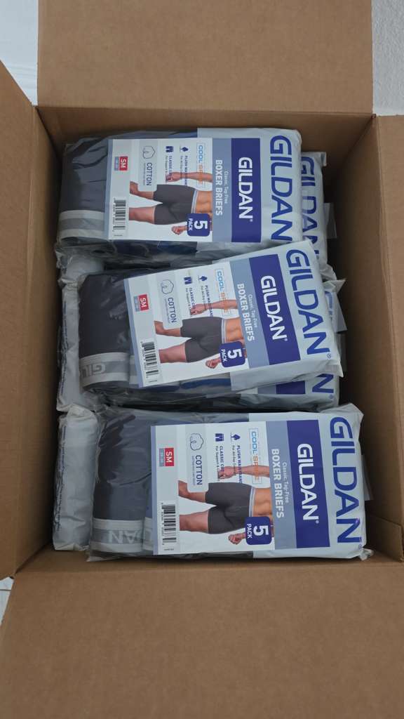 Bóxers Gildan 5 en 1 — PVPR $40 | Talla a elegir | Subasta desde $1