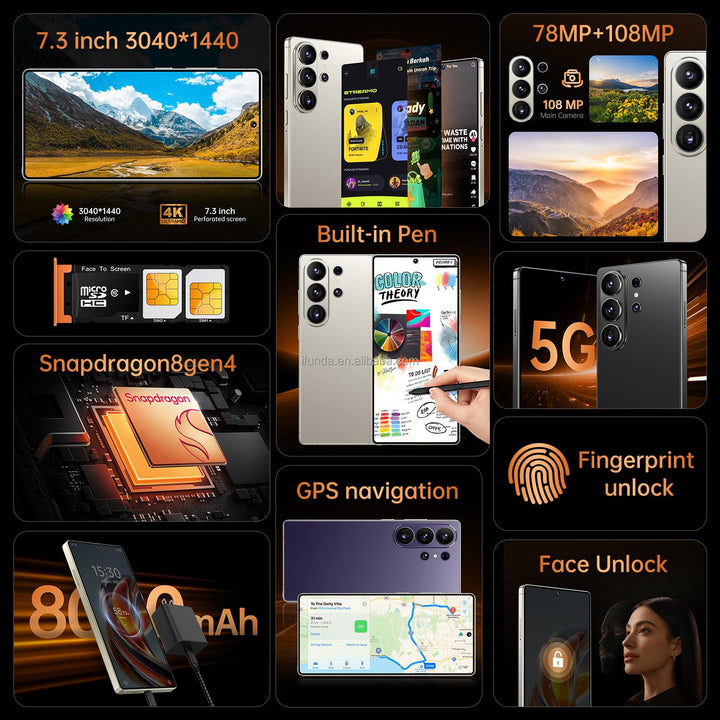 📦 Smartphone S25 Ultra 5G Genérico — Vale $150 en el mercado | Subasta desde $1