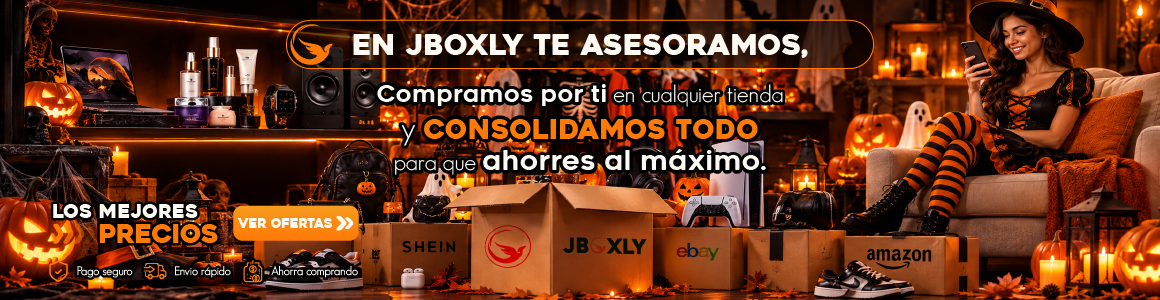 Compra en Amazon, Shein y AliExpress desde tu pais con JBOXLY